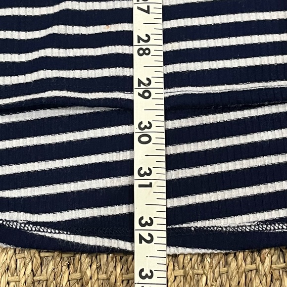 EUC LuLaRoe Striped High Low Tunic - Picture 5 of 6